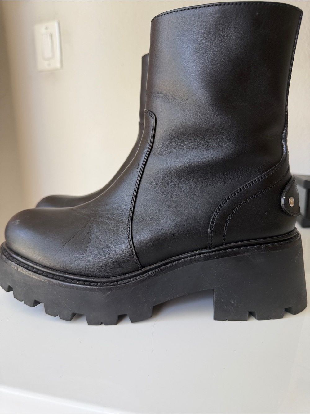 CELINE MOTO BOOTS